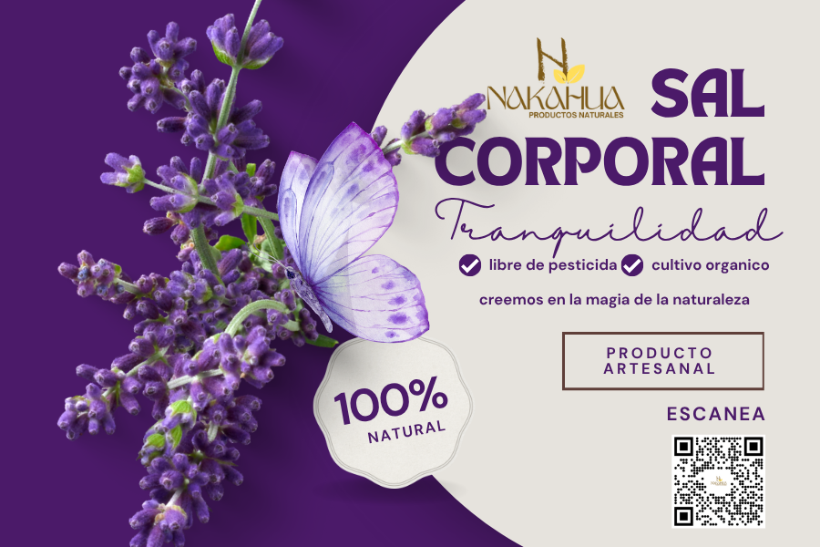 Sal Corporal Lavanda Tranquilidad
