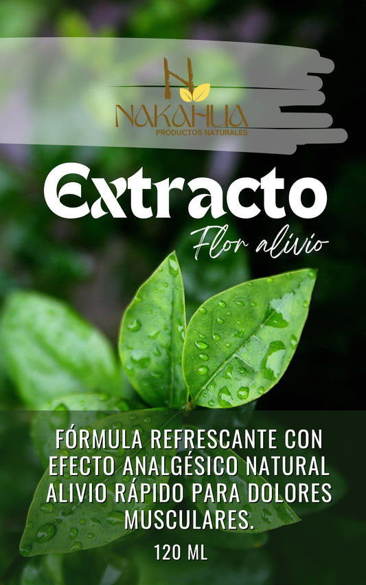 Extracto Dolores Musculares – Flor Alivio